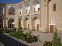 213-22 Khiva - The courtyard of our hotel.jpg